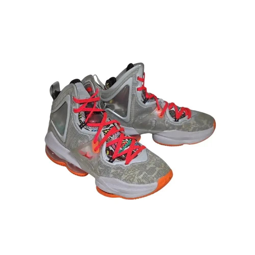 Nike Lebron 19 Fast Food Athletic Sneakers Kids Youth Size 4.5Y